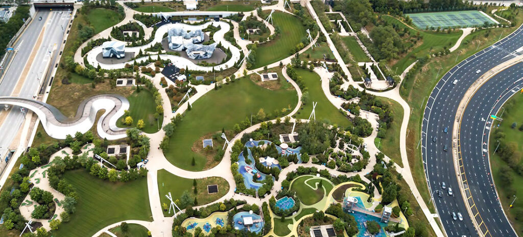 Maggie Daley Park Pickleball Courts (Grant Park)